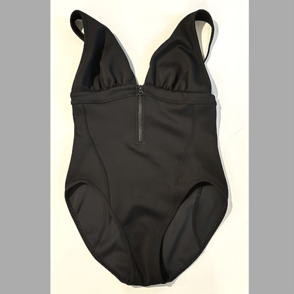 Stella McCartney for Adidas Black "Scuba" One Piece Bathing Suit Size L